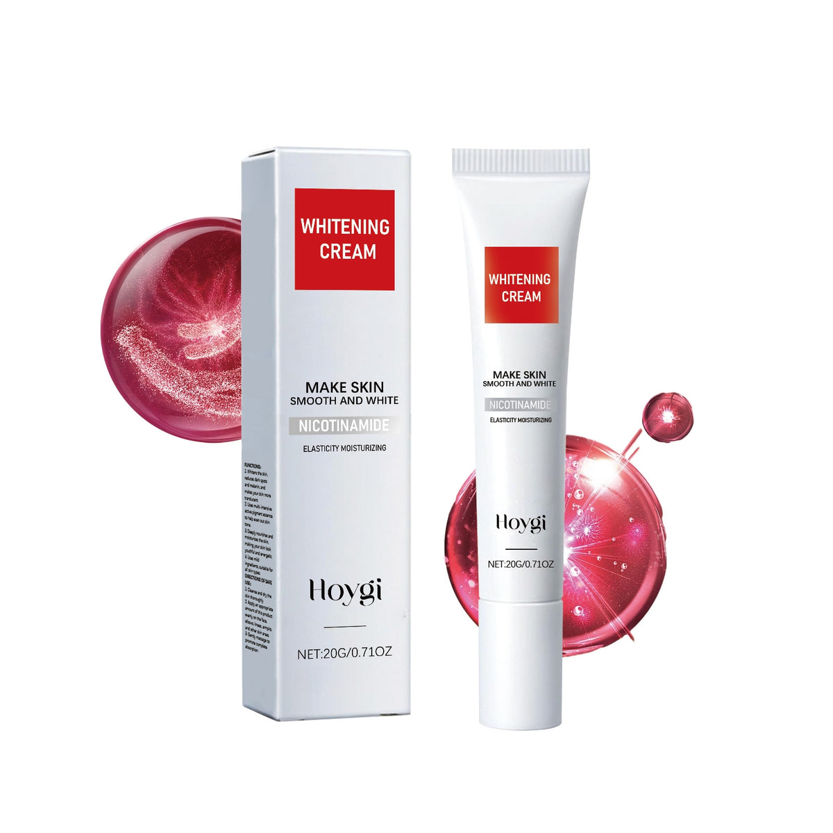 Whitening Brightening Face Cream - 20g Skin Care for Radiance