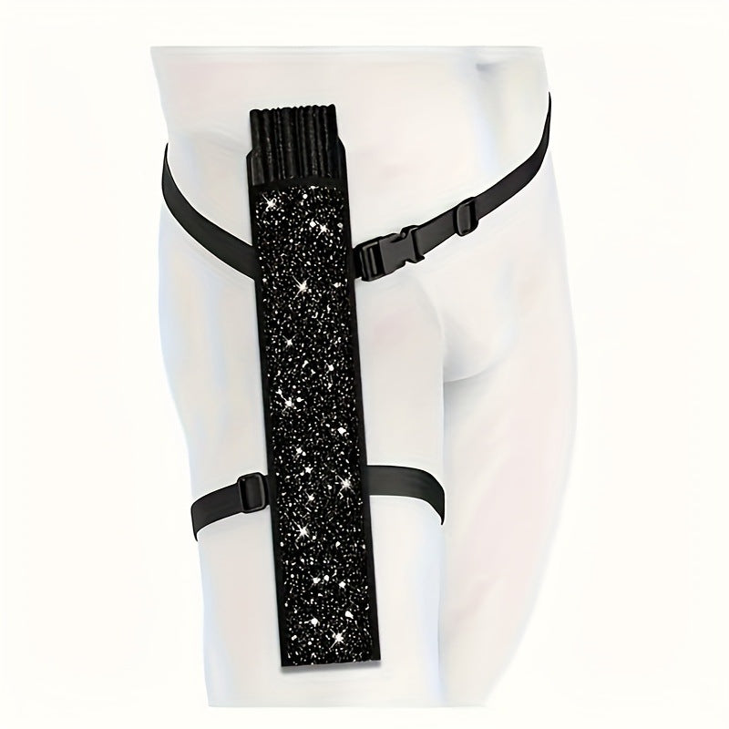 Reflective Fabric Fan Party Favor with Strap for Outdoor Sports