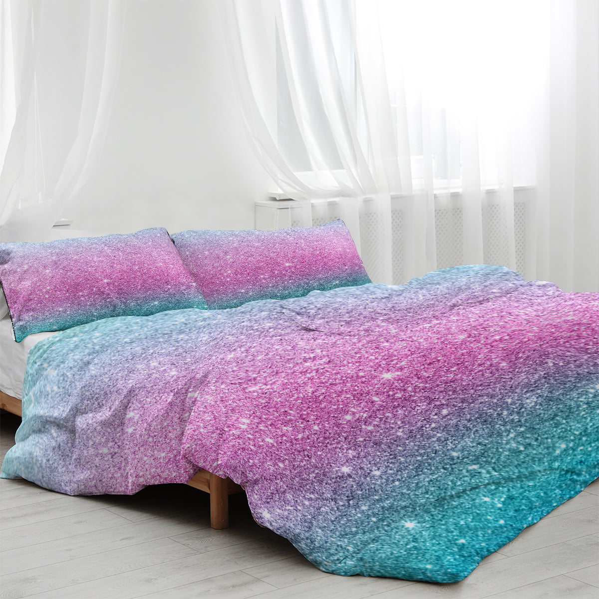 3-Piece Ultra Soft Microfiber Duvet Cover Set - Multiple Sizes