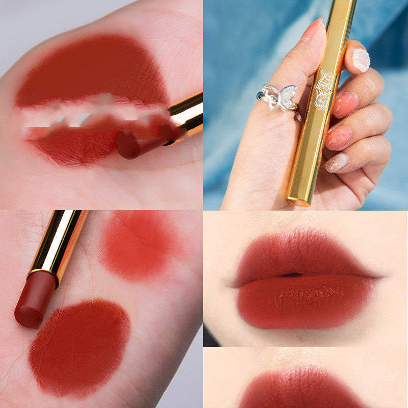 Moisturizing Lipstick - Lightweight, Long-Lasting Lip Color for Student Makeup
