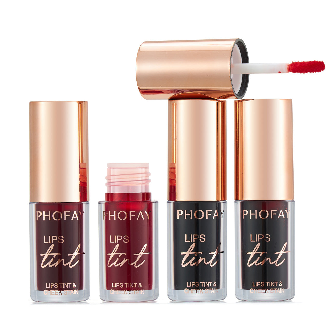 Long-Wearing Hydrating Lip and Cheek Tint - Multi-Use Liquid Stain