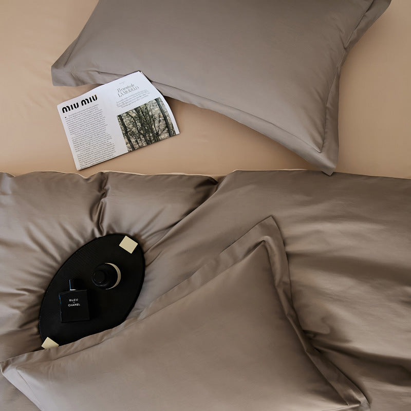 Pure Cotton Four-Piece Bed Set - All Cotton Bed Sheets for Home