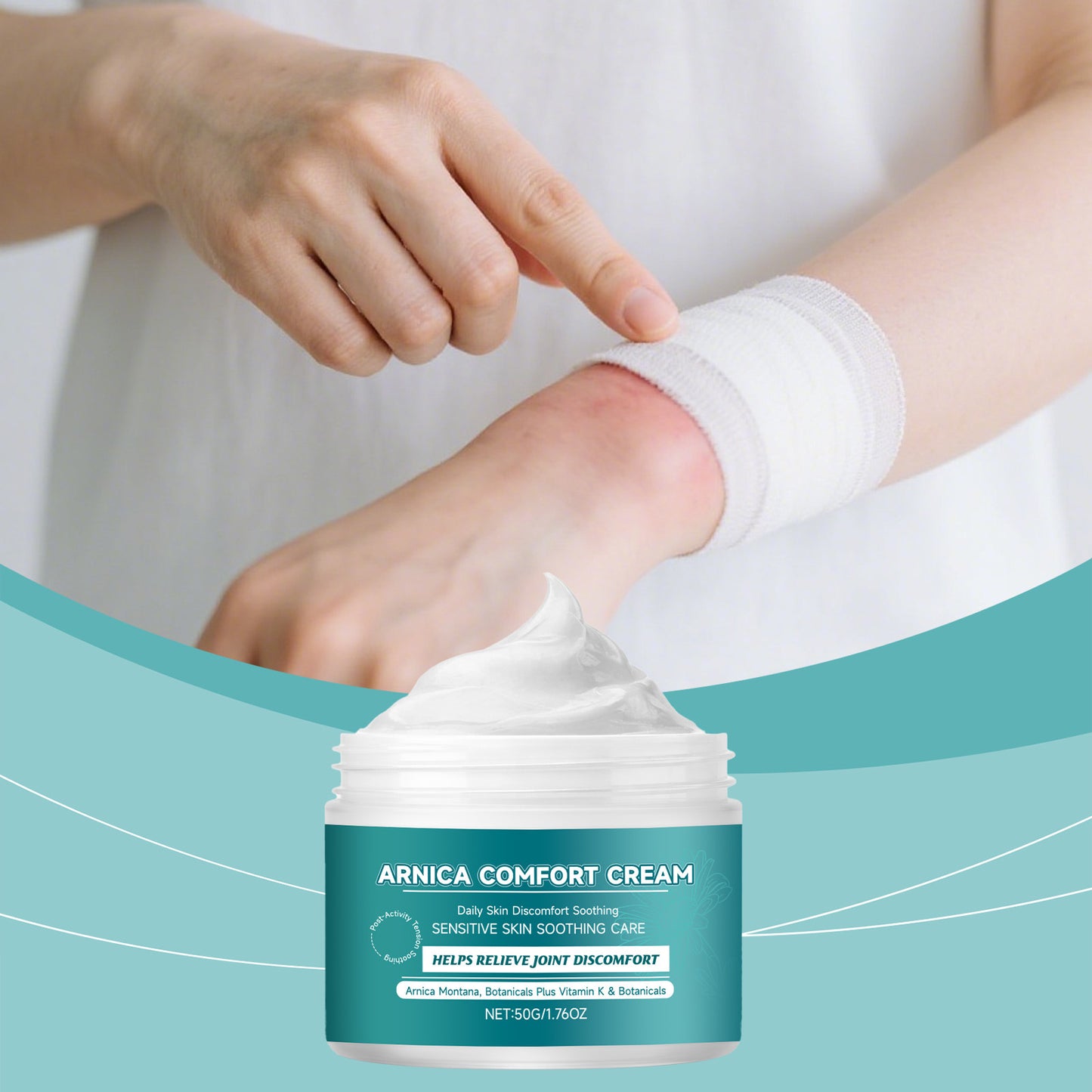 Herbal Bruise Relief Balm 50g - Soothing Pain & Skin Recovery Cream