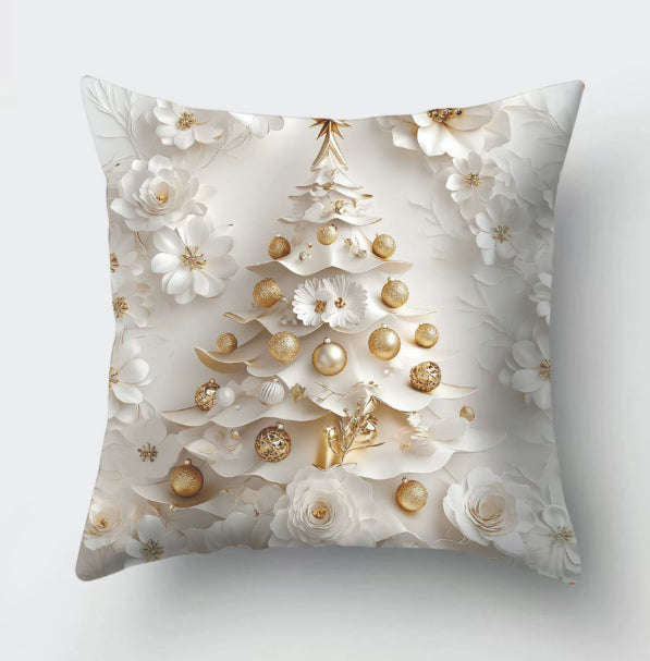 European Style Christmas Decorative Pillow Cover 45x45cm Home Decor Cushion