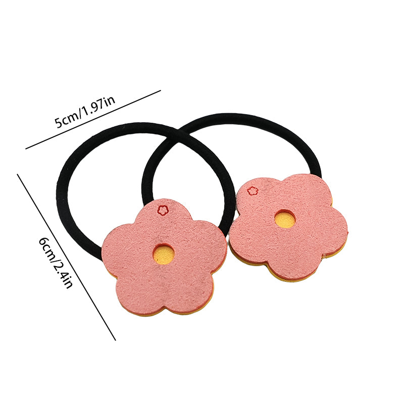 Flower Hair Tie - Elegant Floral Design for All Occasions