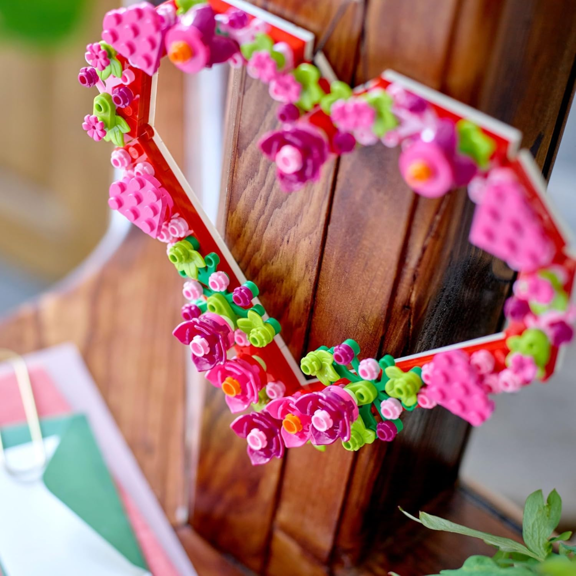 Heart Ornament Building Toy Set - 254 Vibrant Pieces