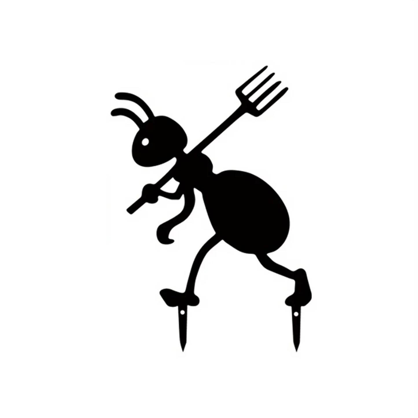 Iron Ant Garden Stake Outdoor Yard Art for Lawn Patio Backyard Decor