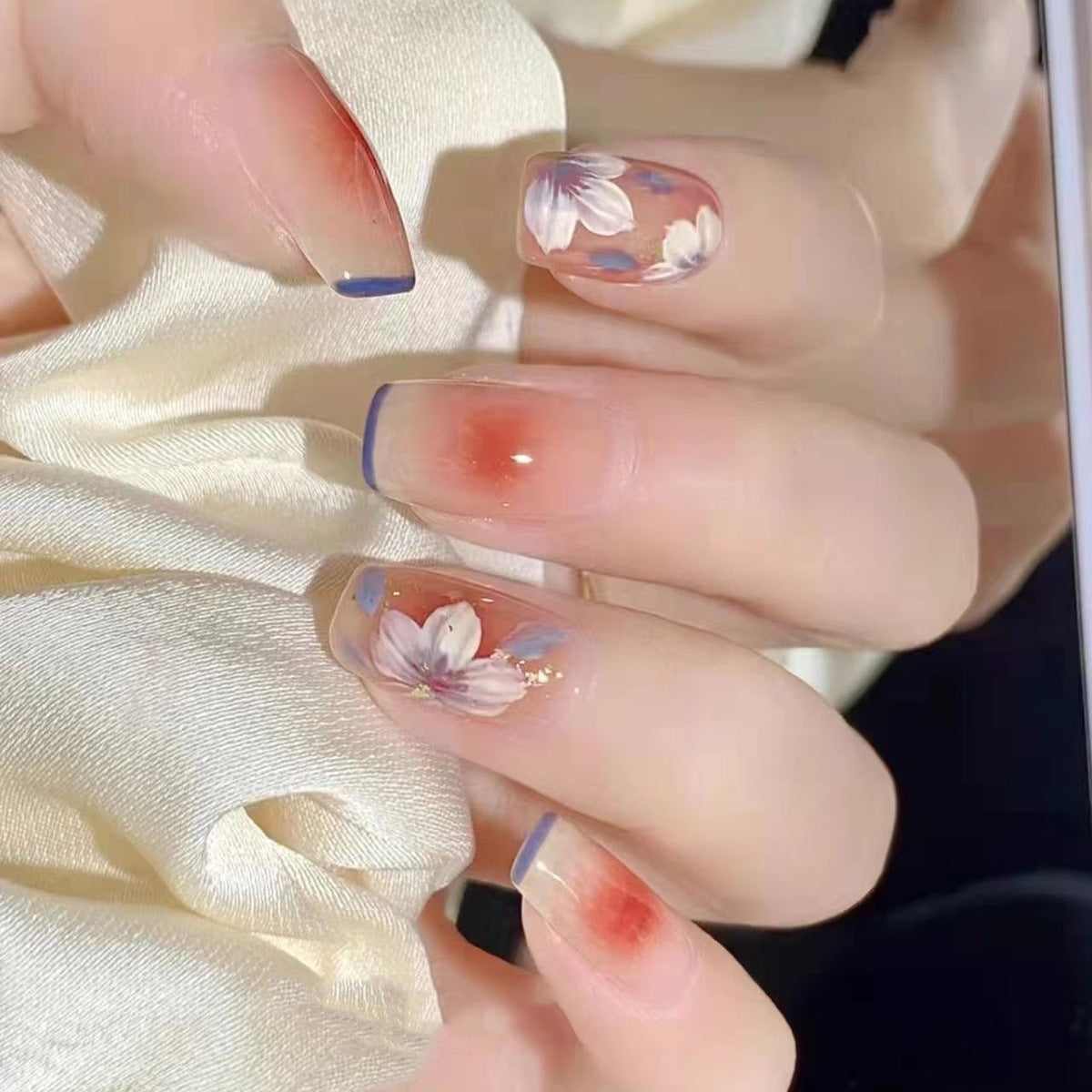 European, American & French Style Fake Nail Patch Set for Nail Art