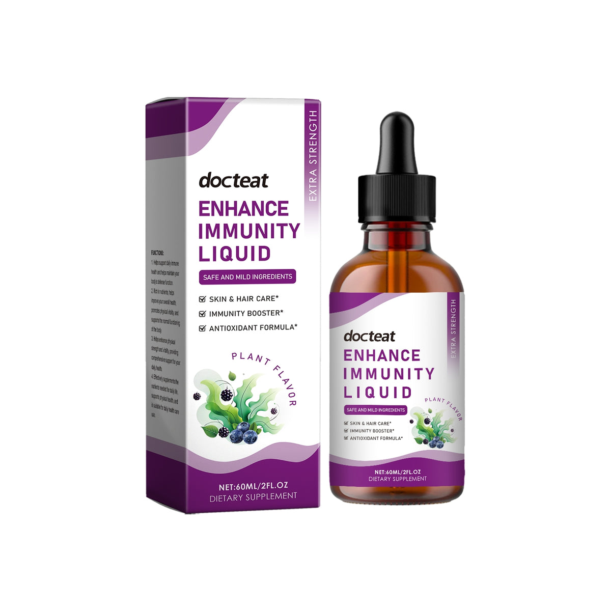 Herbal Dietary Supplement Drops - 60ml
