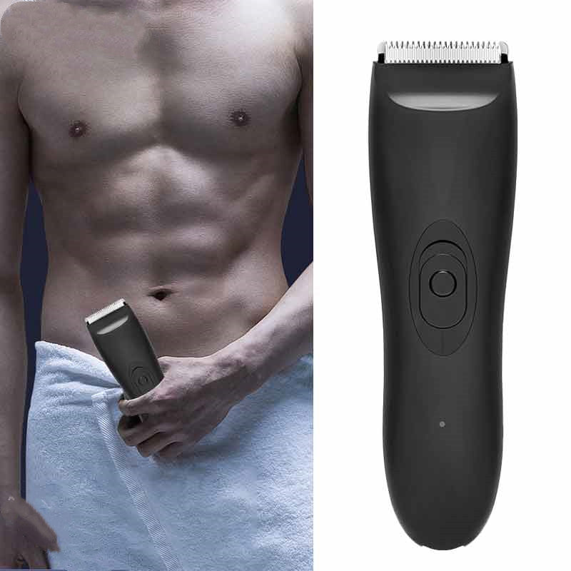 Men's Body Hair Trimmer – Waterproof Electric Rechargeable