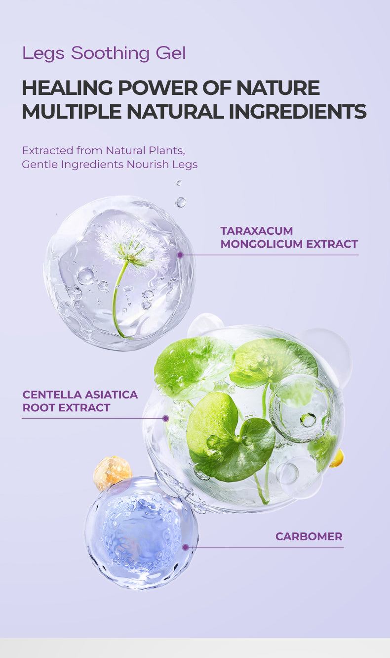 Varicose Vein Relief Cream with Centella Asiatica Root Extract