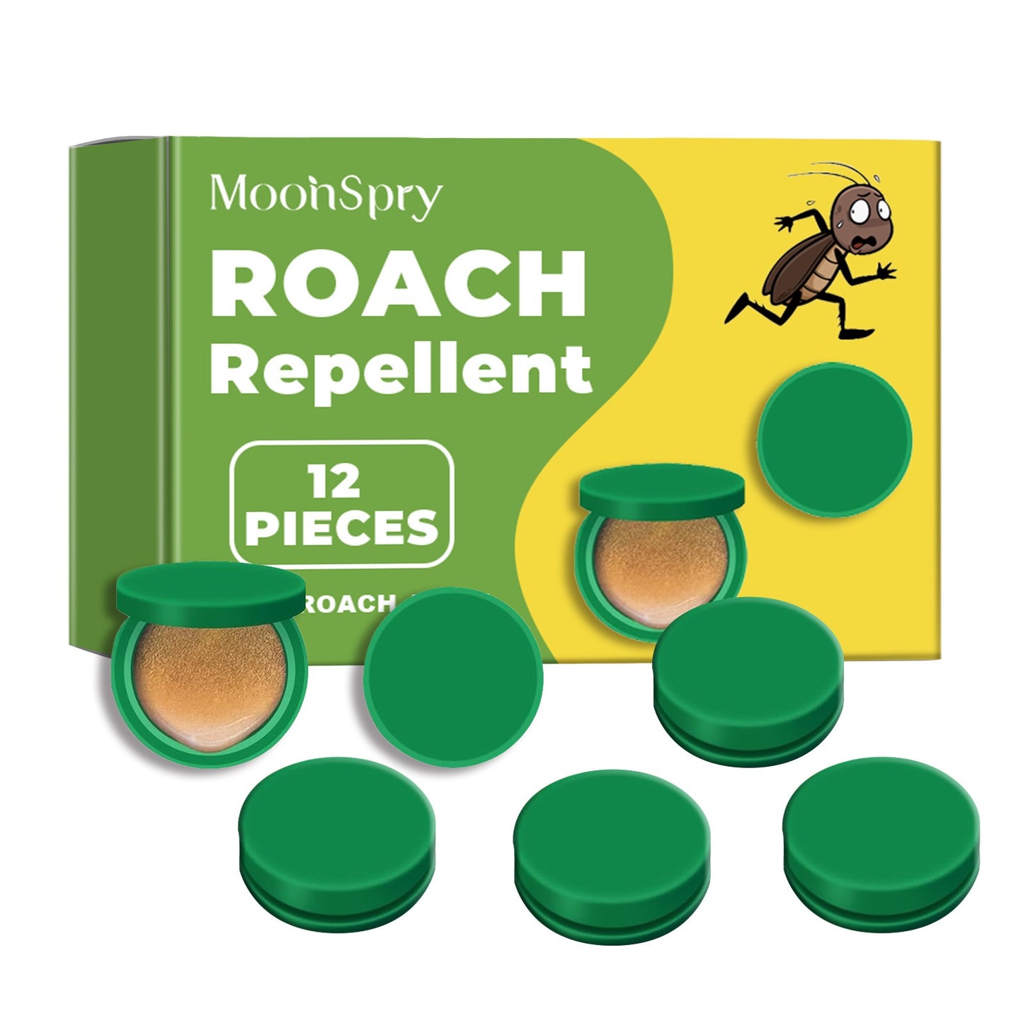 12Pcs In 1 Box, Roach Bait Gel Traps Repellent, Cockroach Killer