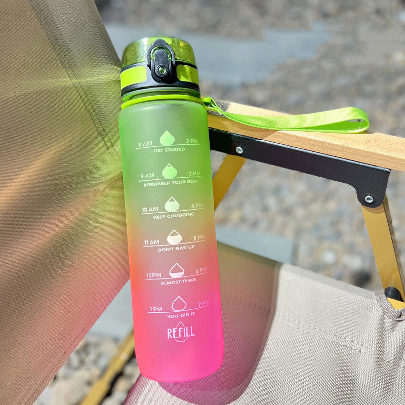 Portable Plastic Cup for Outdoor Sports and Camping - 28.5x7.5cm