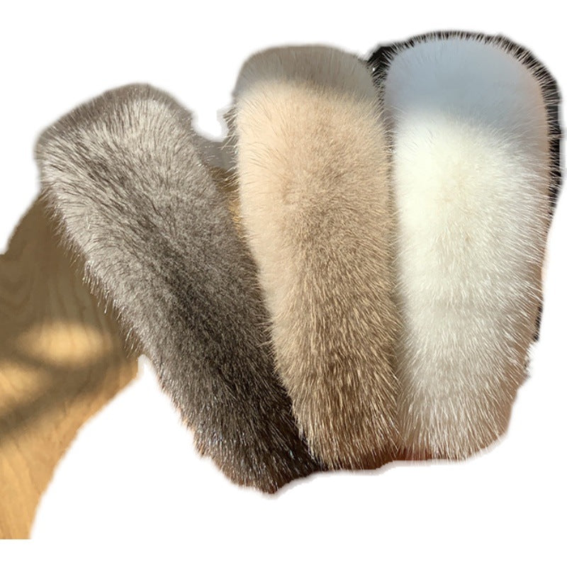 Plush Mink Hair Band - Soft & Fluffy Headband