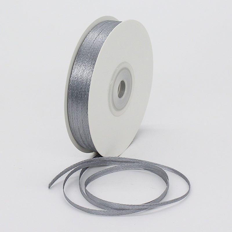 0.3cm Double-Sided Polyester Ribbon - Multiple Colors Available