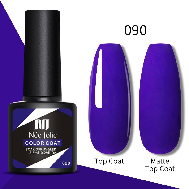 Reflective Gel Nail Polish Set - Christmas Red UV-LED Safe Long-Lasting