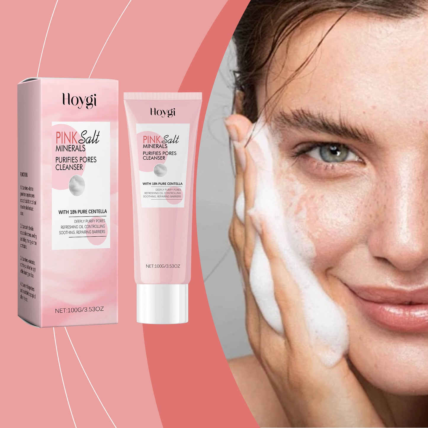Deep Pore Cleansing Facial Wash - Hydrating Daily Face Cleanser