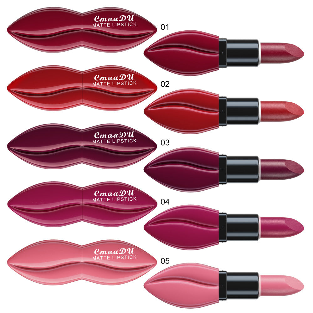 Matte Lipstick Set - Versatile & Easy to Apply, 5-Piece