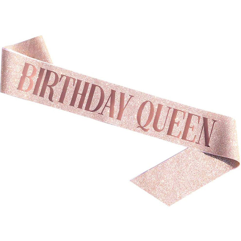 Party Crown Belt Set for Birthday Celebration - Multiple Styles