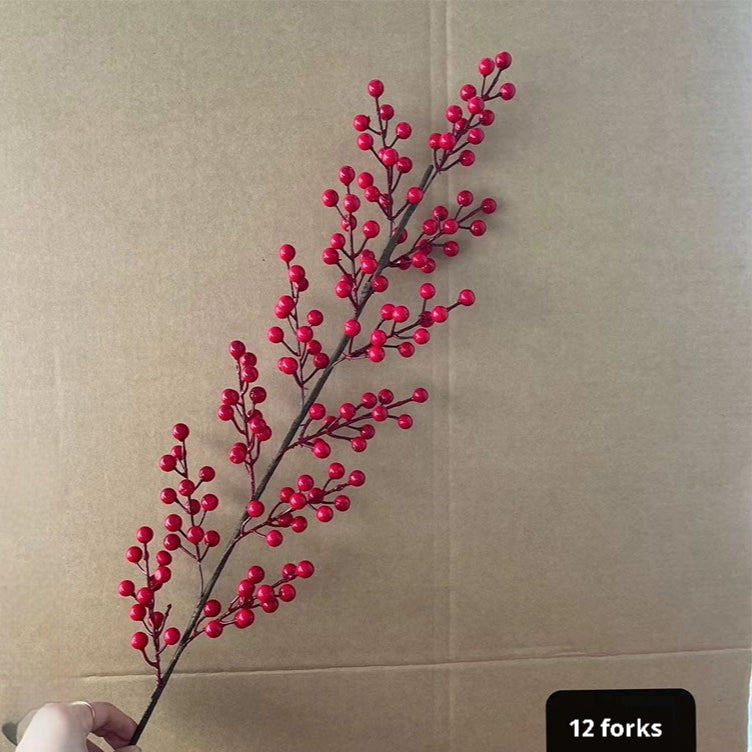 Artificial Flower Bucket Decoration for Lunar New Year Home & Party Decor