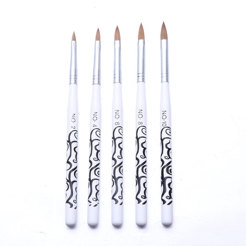 Manicure Nail Art Brush Pen - Mink Hair Crystal