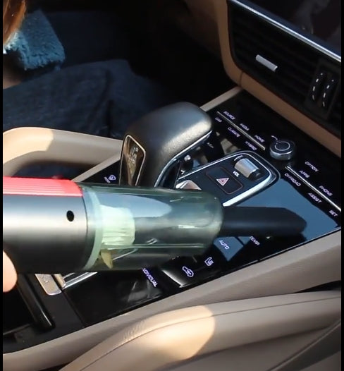 Car Vacuum Cleaner with Strong Suction Handheld Compact Rechargeable Home & Vehicle Use