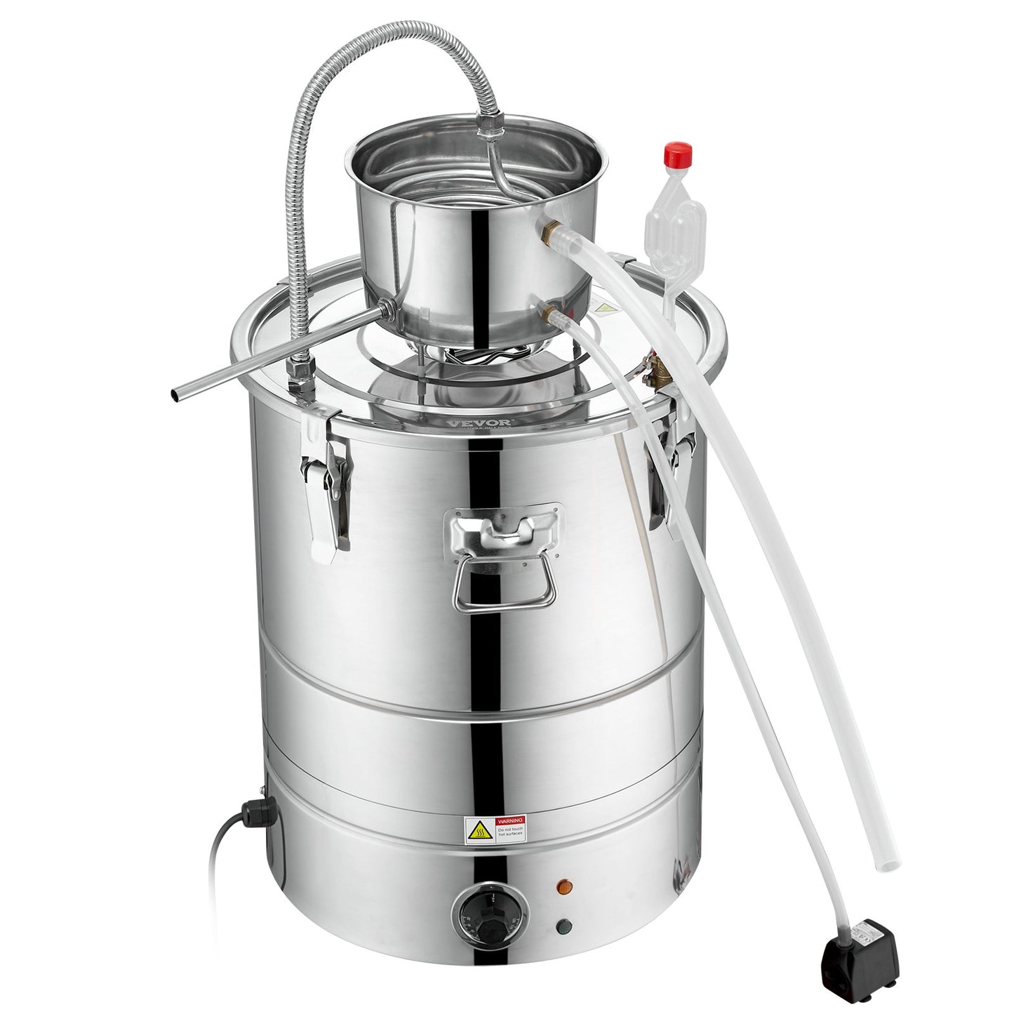 9 Gal Water Alcohol Distiller Kit - Home DIY Whisky Wine Brandy Equipment