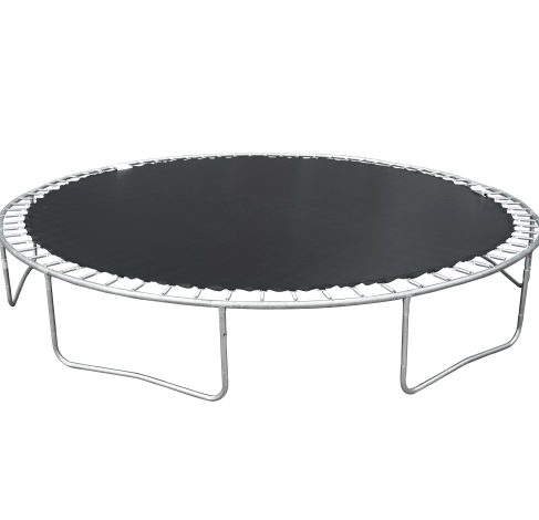 14FT Trampoline for Kids & Adults with Basketball Hoop and Safety Net