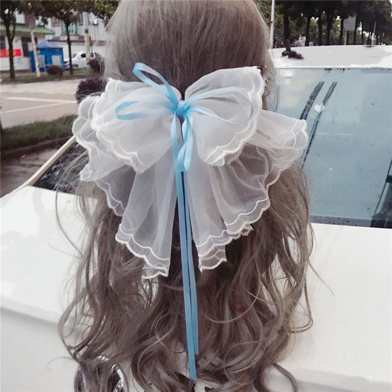 Sweet Bow Hair Clip Ponytail Hairpin - Multiple Styles