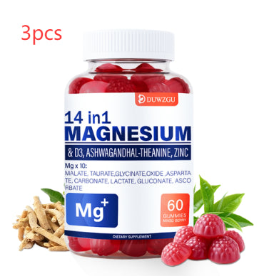 Magnesium Supplement Gummy Candies - Natural Health Support