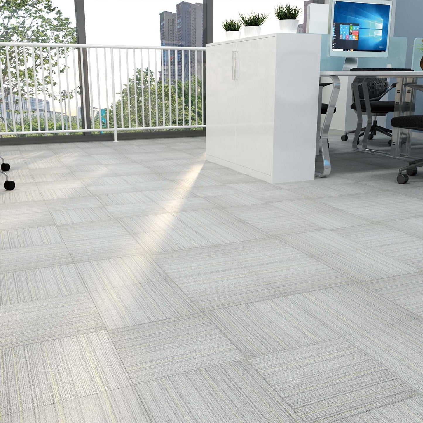 Water Resistant Peel and Stick Vinyl Plank Flooring - 36 PCS
