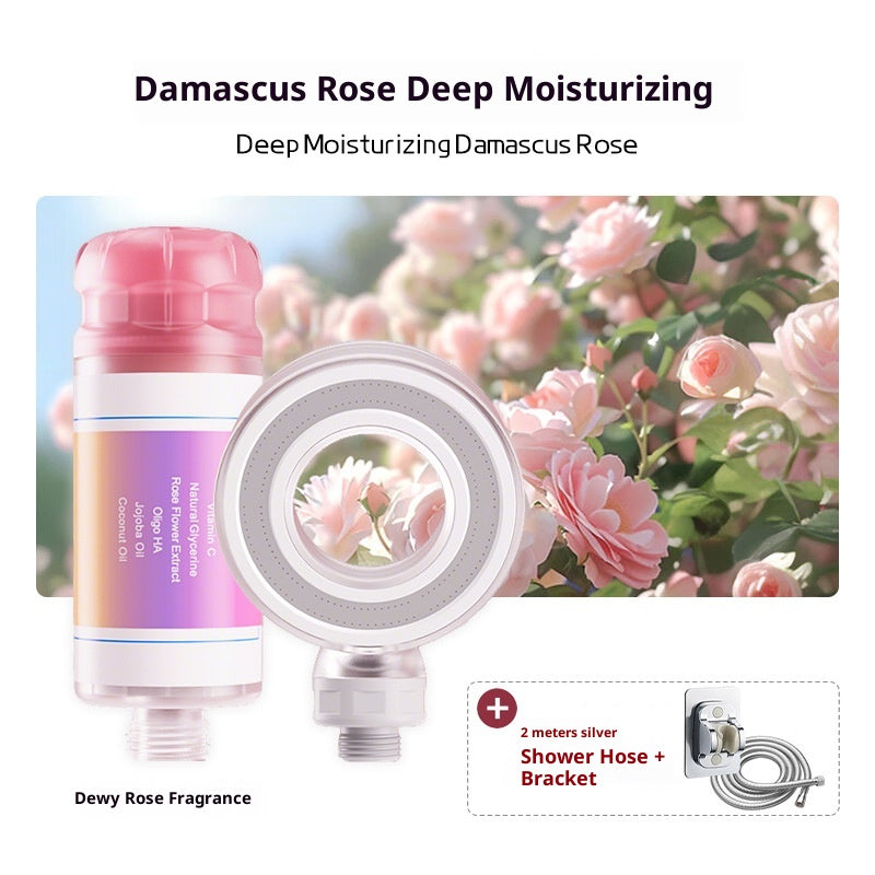 Supercharged Water Filtration Shower Head with Fragrance Diffuser