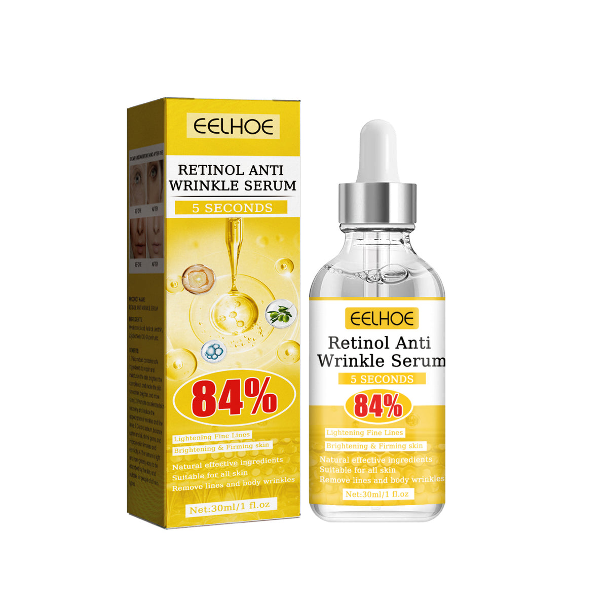 Retinol Anti-Wrinkle Facial Essence - 30ml