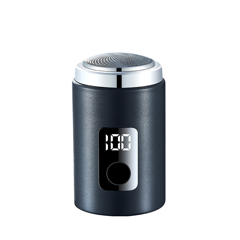 Mini Electric Shaver for Men - Rechargeable, Black