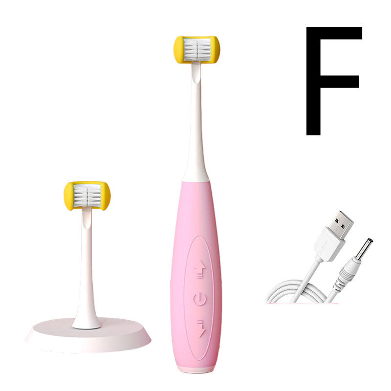 Portable Electric Travel U-Shaped Toothbrush for Adults & Kids