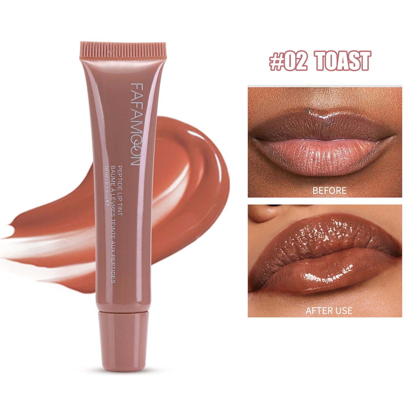 Glossy Mirror Lip Glaze - Long-Lasting Waterproof Liquid Lipstick