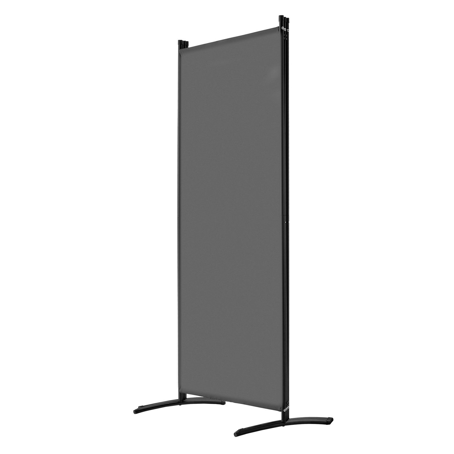 4 Panel Folding Room Divider - Portable Privacy Screen, Grey