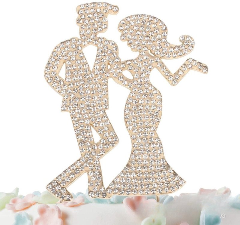 Wedding Cake Insert Silver and Gold Decorative Support for Cakes