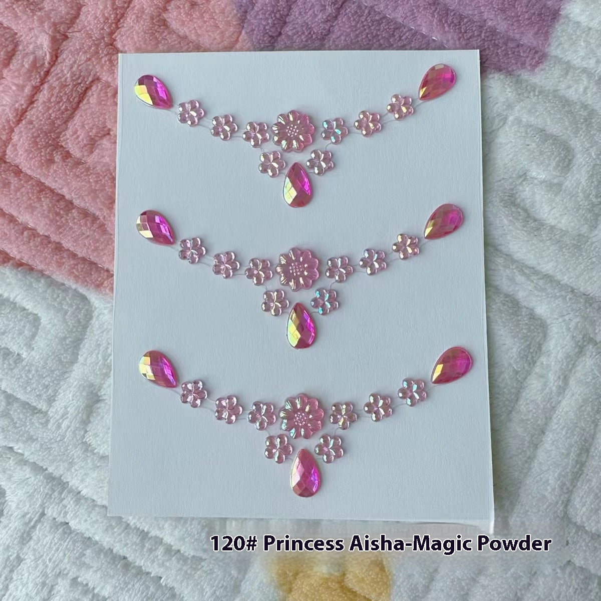 Pearl and Crystal Nail Art Stickers Set for DIY Manicure and Decor