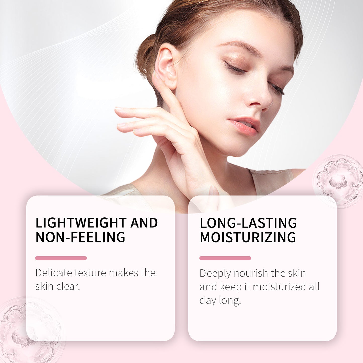 Moisturizing Liquid Foundation with Hyaluronic Acid - Light & Ivory Shades