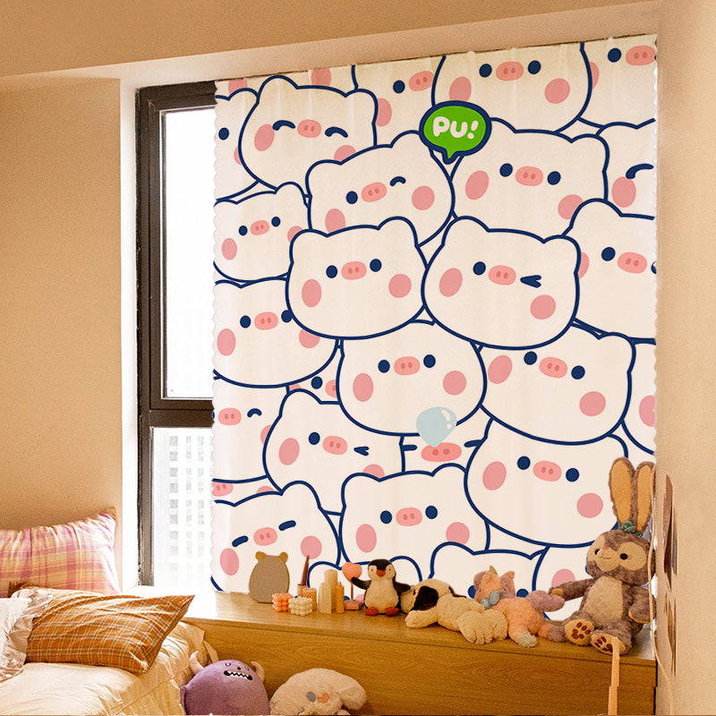 Self-Adhesive Sunshade Curtain for Bedroom, All Sizes & Colors