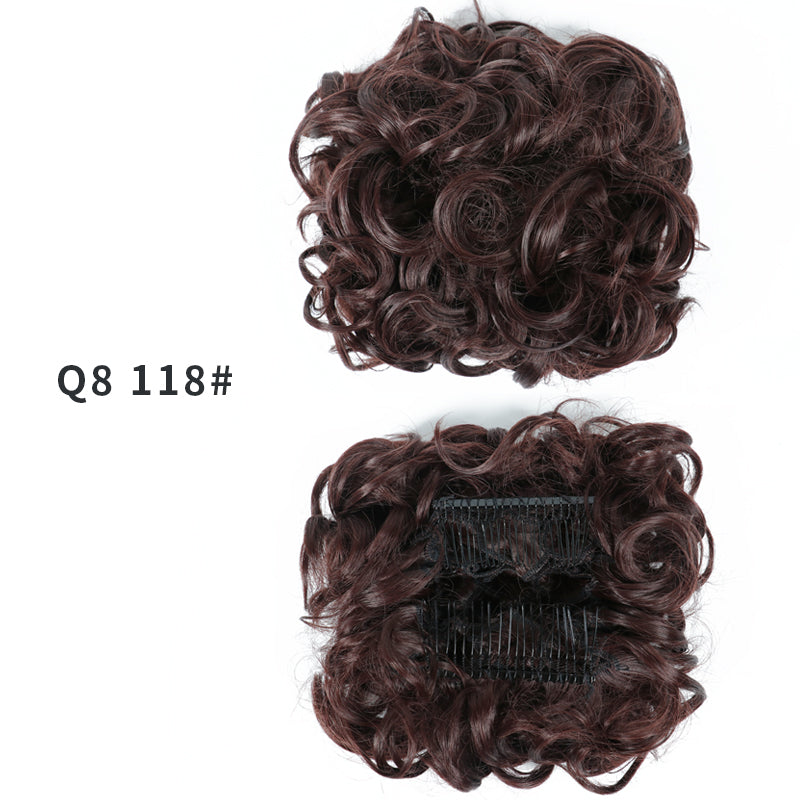 Fluffy Cosplay Wig with Comb Insert - High Temperature Synthetic Hair