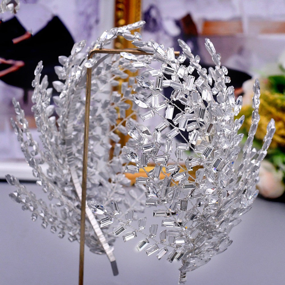 Rhinestone Wedding Headband - Crystal Hair Accessory