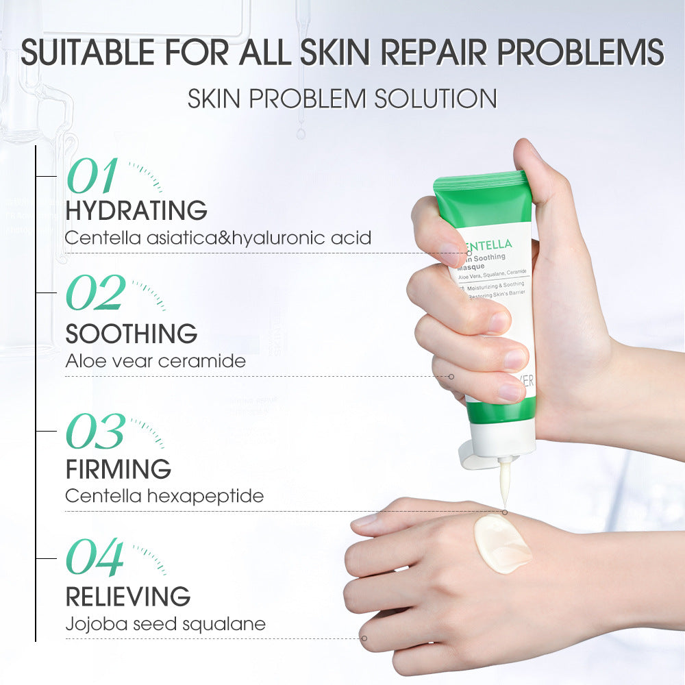 Brightening Centella Asiatica Face Mask for Skin Nourishment - 55ml
