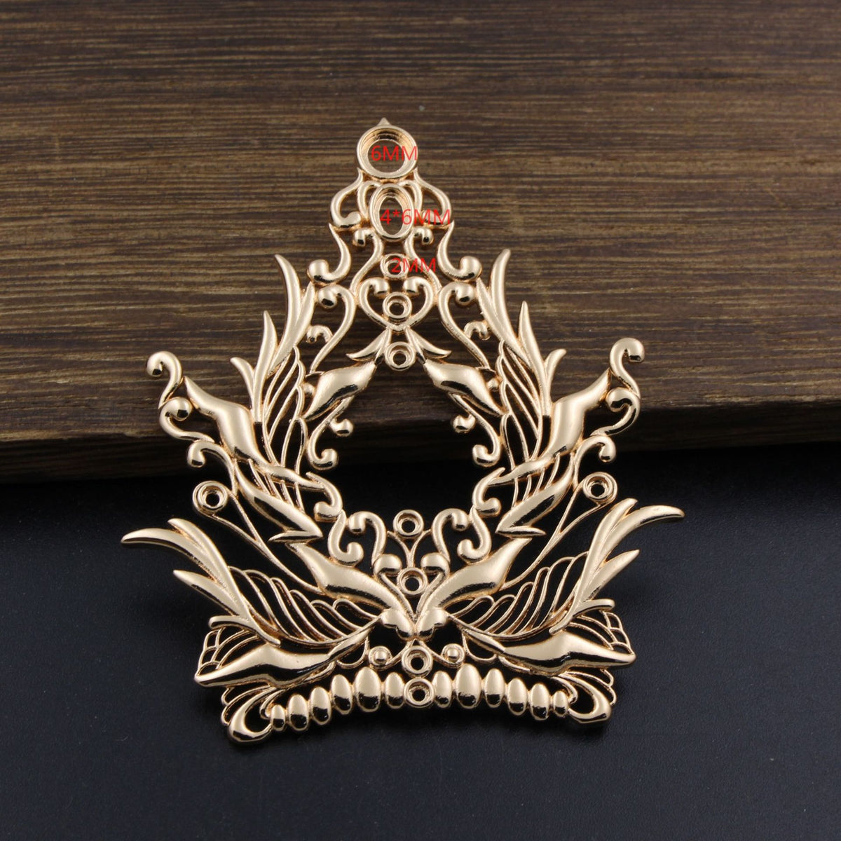 DIY Copper Hairpin Pendant Accessory