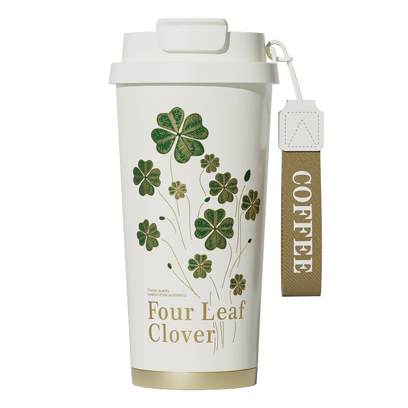 Insulated Stainless Steel Cup with Ceramic Inner Liner 520ml - Multiple Colors