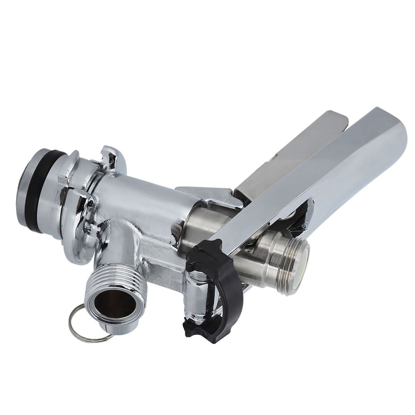 U-Type Stainless Steel Beer Keg Coupler for Home Bar and Restaurants