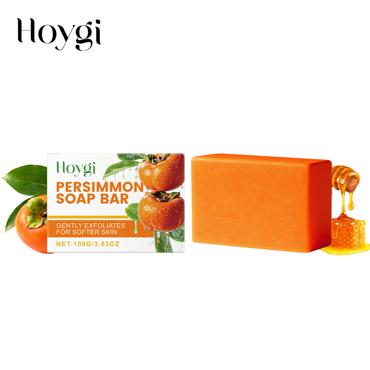 Persimmon Moisturizing Bath Soap - 100g