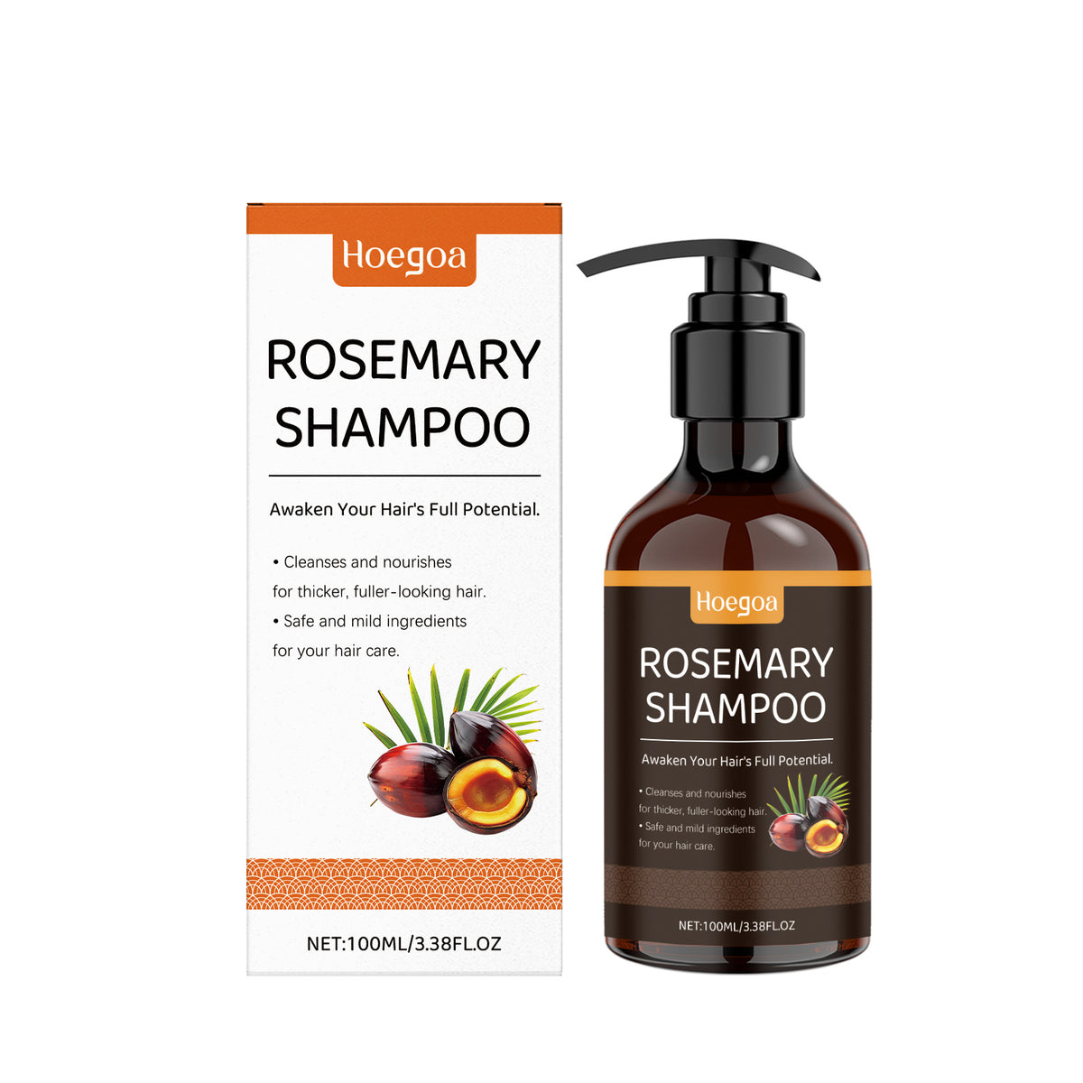 Rosemary Nourishing Hair Shampoo - 100ML Natural Hair Care