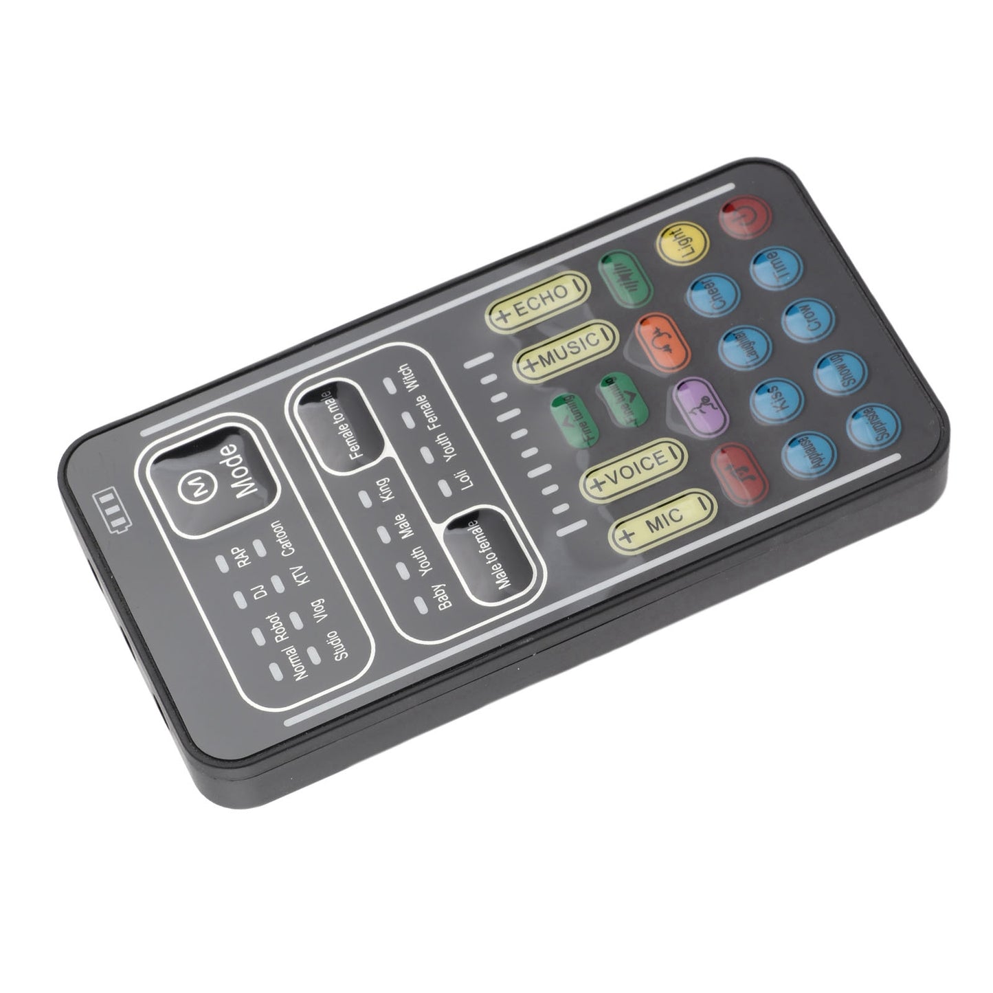Portable Voice Changer with 8 Effects - Handheld Sound Card